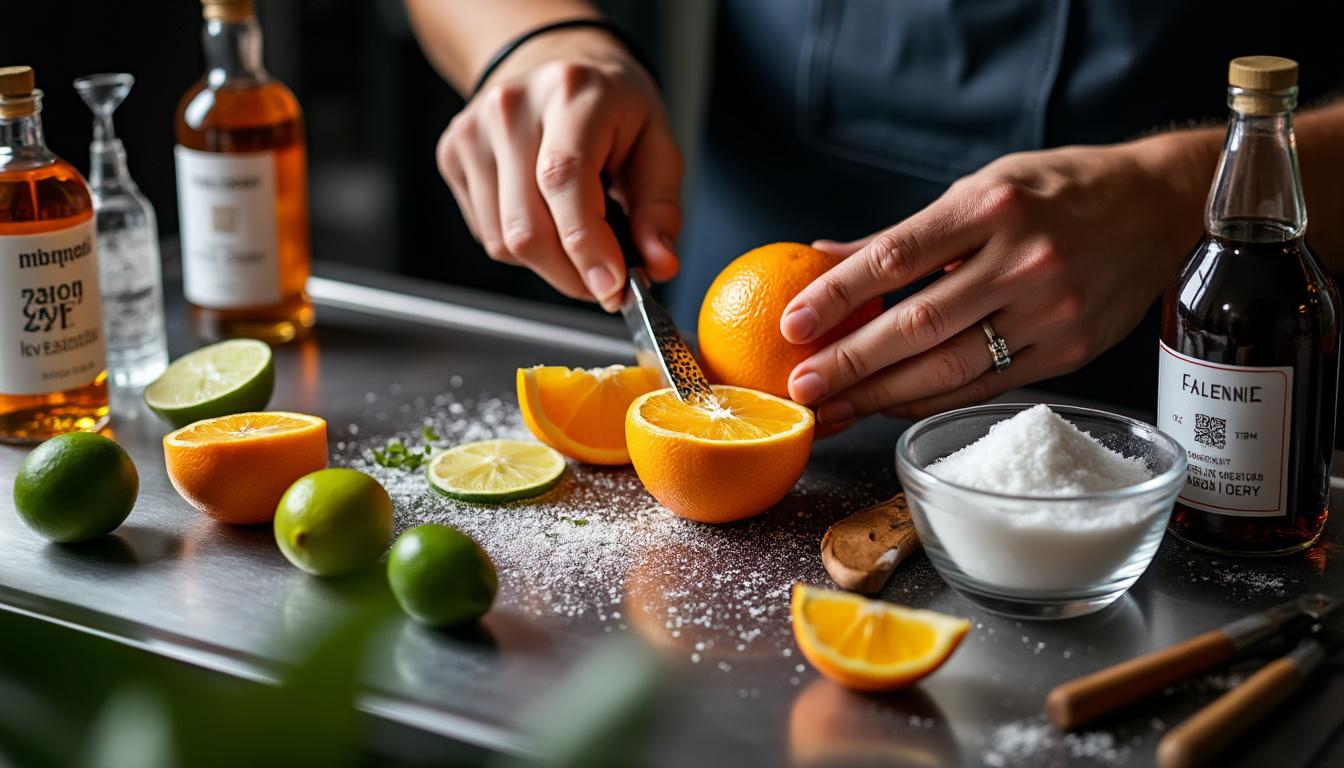 découvrez nos recettes maison pour préparer facilement des bases et sirops variés : sirop simple, oléo-saccharum, falernum, grenadine maison et sirop d'agave, pour sublimer vos boissons et desserts.