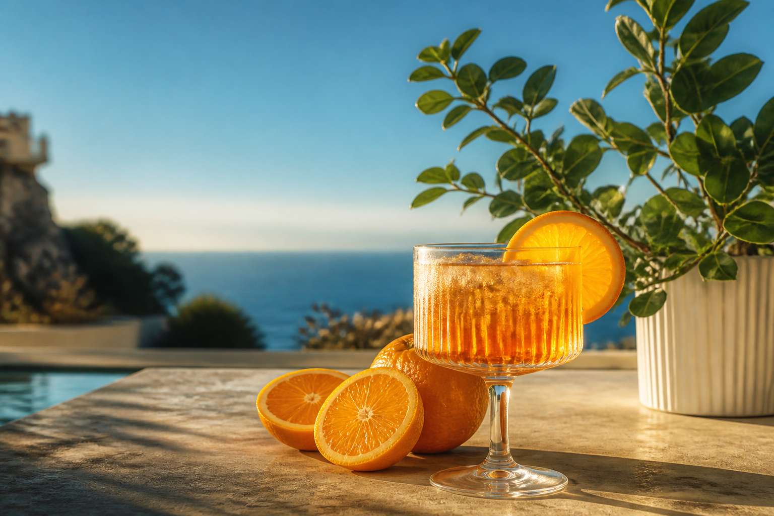 Bouteille de Patron Citronge liqueur d orange et agrumes frais