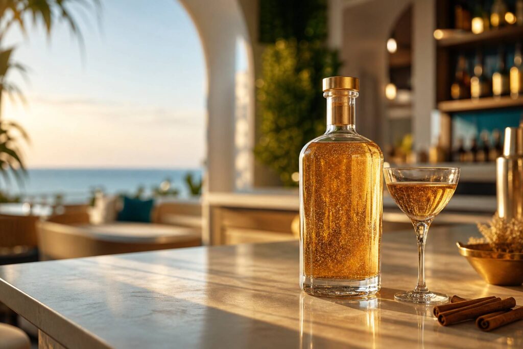 Liqueur Goldschläger à la Cannelle : Un Éclat d&rsquo;Épices et d&rsquo;Or