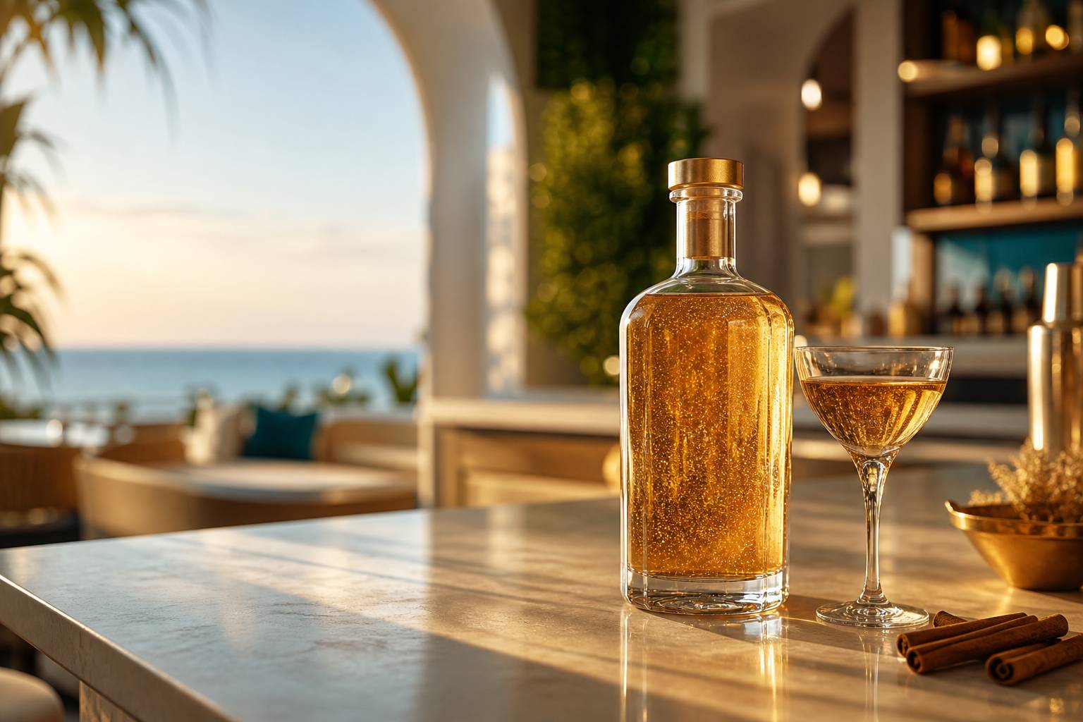 Liqueur Goldschläger à la Cannelle : Un Éclat d&rsquo;Épices et d&rsquo;Or