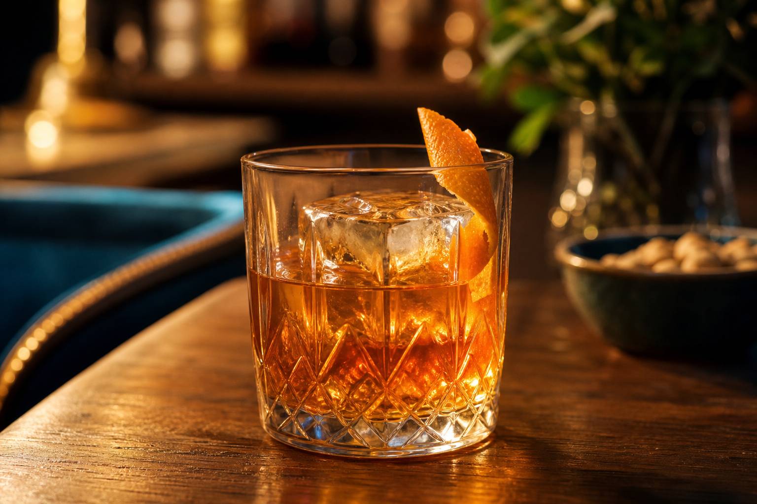 Le Old Fashioned au Miel : Une Touche Douce et Authentique