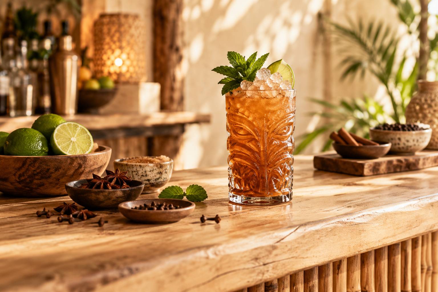 Mai Tai épicé : un cocktail aux saveurs audacieuses