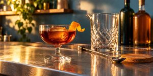 Boulevardier : le Negroni au whiskey, et pourquoi il n’est pas interchangeable